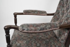 H. W. Batley Attri, Jas Shoolbred an Aesthetic Movement Mahogany Armchair. - Thumbnail 9
