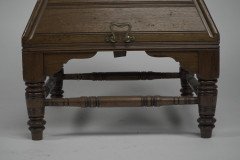 Dr Christopher Dresser for Benham & Froud a Rare Aesthetic Movement Oak Coal Box - Thumbnail 15