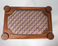 Liberty and Co (attributed). a Glasgow School Walnut Piano Stool with Storage under the Seat - Thumbnail 12