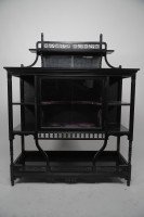 Anglo- Japanese Ebonised & Coromandel Side Cabinet, by Lamb & Co. of Manchester - Thumbnail 2