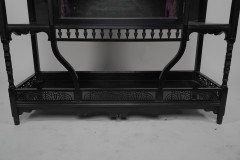 Anglo- Japanese Ebonised & Coromandel Side Cabinet, by Lamb & Co. of Manchester - Thumbnail 4