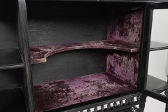 Anglo- Japanese Ebonised & Coromandel Side Cabinet, by Lamb & Co. of Manchester - Thumbnail 9