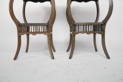 E. W. Godwin (style Of). a Pair of Ash Arts & Crafts Anglo- Japanese Side Tables - Thumbnail 4