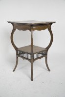 E. W. Godwin (style Of). a Pair of Ash Arts & Crafts Anglo- Japanese Side Tables - Thumbnail 5