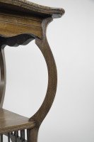E. W. Godwin (style Of). a Pair of Ash Arts & Crafts Anglo- Japanese Side Tables - Thumbnail 14