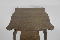 E. W. Godwin (style Of). a Pair of Ash Arts & Crafts Anglo- Japanese Side Tables - Thumbnail 19