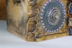 Royal Doulton. An Aesthetic Movement Three-Section Salt Glaze Window Sill Planter - Thumbnail 30