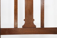 English Arts & Crafts Oak Armchair with a Carved Mouse Inset to the Headrest - Thumbnail 20