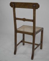 J. G. Crace Attributed. in the Style of a Wn Pugin. a Pair of Gothic Revival Oak Cane Seat Dining Chairs - Thumbnail 14