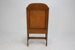 E G Punnett Attributed. Probably Made by William Birch. an Oak Wing Back Chair - Thumbnail 19