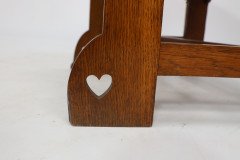 E G Punnett Attributed. Probably Made by William Birch. an Oak Wing Back Chair - Thumbnail 12
