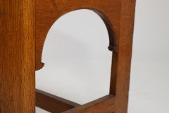 E G Punnett Attributed. Probably Made by William Birch. an Oak Wing Back Chair - Thumbnail 14