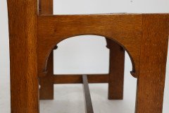 E G Punnett Attributed. Probably Made by William Birch. an Oak Wing Back Chair - Thumbnail 15