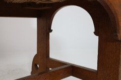 E G Punnett Attributed. Probably Made by William Birch. an Oak Wing Back Chair - Thumbnail 16