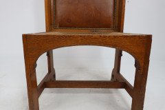 E G Punnett Attributed. Probably Made by William Birch. an Oak Wing Back Chair - Thumbnail 10