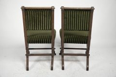 Charles Bevan under Licence to Marsh Jones & Cribb. a Pair of Gothic Revival Side Chairs - Thumbnail 16