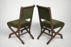 Charles Bevan under Licence to Marsh Jones & Cribb. a Pair of Gothic Revival Side Chairs - Thumbnail 6