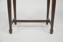 An Arts & Crafts Sturdy Little Walnut Stool - Thumbnail 9