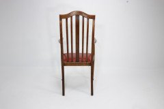 Three Arts and Crafts Oak Dining Armchairs - Thumbnail 10
