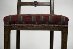 A W N Pugin Attributed, Made by Gillows of Lancaster. a Gothic Revival Oak Side Chair - Thumbnail 13