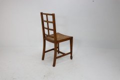 Heal’s of London, Attributed – Arts and Crafts Oak Lattice Back Side Chair - Thumbnail 14