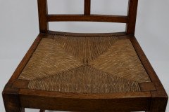 Heal’s of London, Attributed – Arts and Crafts Oak Lattice Back Side Chair - Thumbnail 7