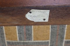 E G Punnett Attri. Probably by William Birch & Retailed by Goodyers. an Arts & Crafts Oak Wing Back Hall Armchair - Thumbnail 19