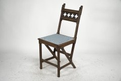 Hendrik Petrus Berlage. Dutch. a Set of Four Gothic Revival Oak Side Chairs - Thumbnail 3