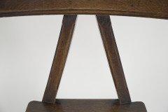 E W Pugin. Gothic Revival Oak Chair Designed for the Granville Hotel in Ramsgate - Thumbnail 10