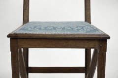 Hendrik Petrus Berlage. Dutch. a Set of Four Gothic Revival Oak Side Chairs - Thumbnail 13