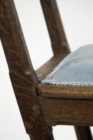 Hendrik Petrus Berlage. Dutch. a Set of Four Gothic Revival Oak Side Chairs - Thumbnail 18