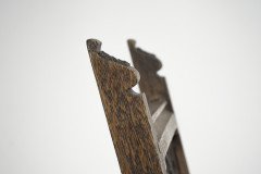 Hendrik Petrus Berlage. Dutch. a Set of Four Gothic Revival Oak Side Chairs - Thumbnail 12