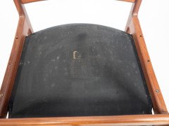 Ib Kofod Larsen for G- Plan Danish Design Range. Teak Armchair with Gold G Plan Stamp - Thumbnail 8