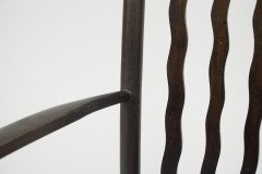 Liberty and Co. a Sweet Little Beech Stained and Original Cane Seated Rocking Chair - Thumbnail 11