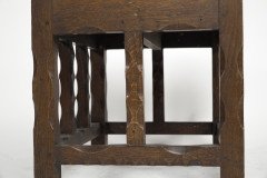 Romney Green Attributed. an Arts and Crafts Cotswold School Oak Stool - Thumbnail 7