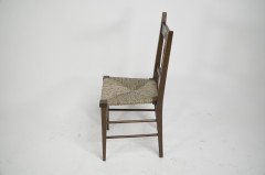 Liberty and Co attributed. A set of six Glasgow Style oak dining chairs - Thumbnail 6