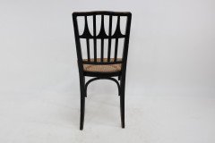 Gustav Siegel for J and J Kohn. Three Ebonised Bentwood Dining/cafe Chairs - Thumbnail 5