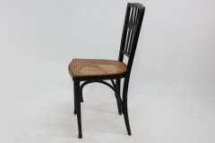 Gustav Siegel for J and J Kohn. Three Ebonised Bentwood Dining/cafe Chairs - Thumbnail 7
