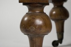 Philip Webb for Morris and Co Attributed. a Large Aesthetic Movement Bobbin Turned Satinwood Chaise Lounge - Thumbnail 21