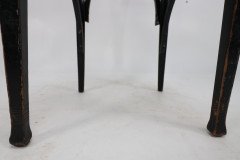 Gustav Siegel for J and J Kohn. Three Ebonised Bentwood Dining/cafe Chairs - Thumbnail 11