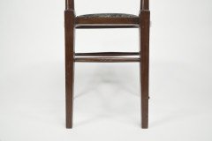 E G Punnett for Liberty & Co. a Walnut Side Chair with Inlaid Floral Decoration. - Thumbnail 19