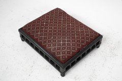 A Small Aesthetic Movement Ebonized Foot Stool - Thumbnail 3