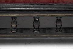 Small Aesthetic Movement Ebonized Foot Stool c.1880 - Thumbnail 7