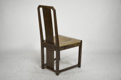 M. H. Baillie Scott. a Period Arts and Crafts Oak Side Chair with Canted Corners - Thumbnail 16
