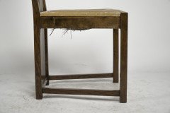 M. H. Baillie Scott. A Period Arts & Crafts Oak Side Chair with Canted Corners - Thumbnail 12