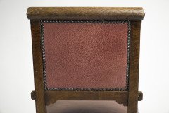 Charles Bevan Attributed. a Gothic Revival Side Chair with Scroll Carvings - Thumbnail 20