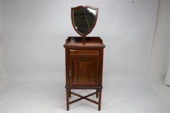 Morris and Co. a Fine Quality Arts & Crafts Walnut Wash or Shaving Stand - Thumbnail 2