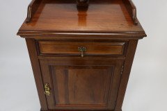 Morris and Co. a Fine Quality Arts & Crafts Walnut Wash or Shaving Stand - Thumbnail 12