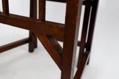 Bombay Art Furnishing Est. an Anglo- Japanese Walnut Armchair with a Double Back Leg - Thumbnail 15
