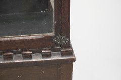A Handsome Gothic Revival Oak Display Cabinet - Thumbnail 11